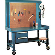 FF071 Workstationsw/lighting30"Wx60"L