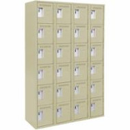 FJ283 Steel Lockerettes  6 tiers/4 banks