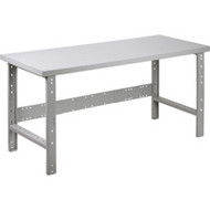 FF670 Workbenches (w/steel/wood-fill tops) 30"Wx72"Lx34"H