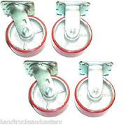 NB987 Casters (4 per kit) 6" phenolic