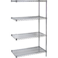 RL633 Chromate Shelving ADD-ON 36"Wx14"Dx63"