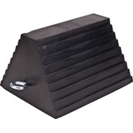 KH601 Wheel CHOCKS (double sided/with eyebolt) 8"Wx9"Lx6"H