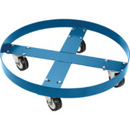 DC202 Drum Dollies 3" polyolefin 750-lb cap