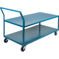 MB434 HD Shelf Carts Low Profile30"Wx60"Dx40"H