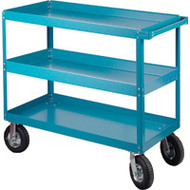 MB490 Shelf Carts (3 shelves) 24"Wx36"Dx40"H