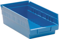 CD005 Plastic SHELF Bins (BLUE) 6-5/8"Wx11-5/8"Dx4"H