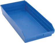 CC414 Plastic SHELF Bins (BLUE) 11-1/8"Wx23-5/8"Dx4"H