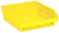 CC398 Plastic SHELF Bins (YELLOW) 11-1/8"Wx11-5/8"Dx4"H