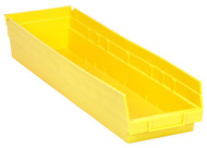 CC423 Plastic SHELF Bins (YELLOW) 6-5/8"Wx23-5/8"Dx4"H