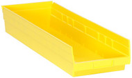 CC413 Plastic SHELF Bins (YELLOW) 8-3/8"Wx23-5/8"Dx4"H