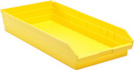 CC416 Plastic SHELF Bins (YELLOW) 11-1/8"Wx23-5/8"Dx4"H