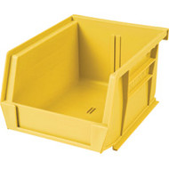 CB095 Plastic STACKABLE Bins (YELLOW) 4-1/8"Wx5-3/8"Dx3"H