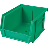 CB663 Plastic STACKABLE Bins (GREEN) 4-1/8"Wx5-3/8"Dx3"H
