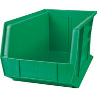 CB673 STACKABLE Bins (GREEN) 8-1/4"Wx14-3/4"Dx7"H