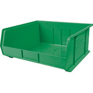 CB675 STACKABLE Bins (GREEN) 16-1/2"Wx14-3/4"Dx7"H