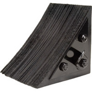 KH603 Wheel CHOCKS (extra HD laminated rubber) 8"Wx8"Lx8"H