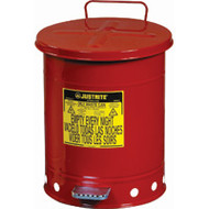 SR359 Oily Waste Cans (RED) 53 liters/14 US GAL