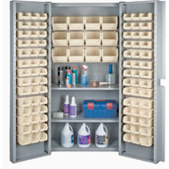 CF375 Storage Cabinets Stone bins38"Wx24"Dx72"H