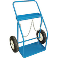 ML413 Gas Cylinder Carts 16" pneu 25"Wx13"D