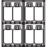 SAI575 LPG 16-cyl Cages60"Wx32"Dx65"H