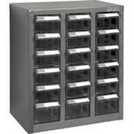 CF311 18 clear drawers13.9"Wx8.7"Dx16.3"H