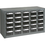 CF313 25 clear drawers23.1"Wx8.7"Dx13.8"H