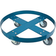 DC200 Drum Dollies 4" polyurethane1500-lb cap