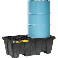 SBA844 Drum Spill Pallets 2-drumNo drain