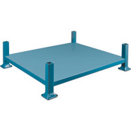 RL417 Stacking RacksClosed base48"W x 48"D