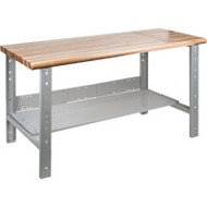 FF688 Workbenches (laminated wood tops) 30"W x 60"L x 34"