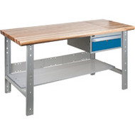 FG285 Workbenches (laminated wood tops) 36"Wx72"Lx34"H