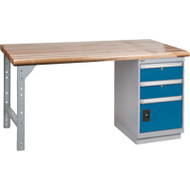 FG092 Workbenches (laminated wood tops) 30"Wx60"Lx34"H
