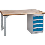 FG268 Workbenches (laminated wood tops) 36"Wx60"Lx34"H