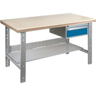 FG294 Workbenches (shop grade wood tops) 30"Wx60"Lx34"H
