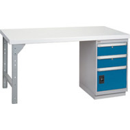 FG099 Workbenches (laminated plastic tops) 30"Wx60"Lx34"H