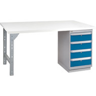 FG272 Workbenches (laminated plastic tops) 36"Wx72"Lx34"H