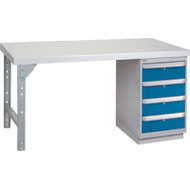 FG270 Workbenches (laminated plastic tops) 30"Wx60"Lx34"H