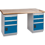 FG236 Workbenches (laminated wood tops) 36"Wx60"Lx34"H