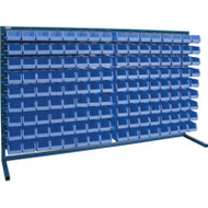 CB172 LOUVERED Bench Racks/RED bins 4 1/8"W x 7 3/8"D x 3"H