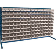 CF366 LOUVERED Bench Racks/STONE bins 4 1/8"W x 7 3/8"D x 3"H