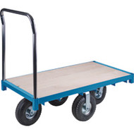 MB270 Wood Platform Diamond casters 30"Wx60"L