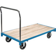 MB308 Wood Platform Corner casters 30"Wx60"L