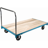 MB324 Wood Platform Corner casters 48"Wx96"L