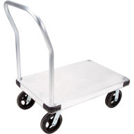 ML925 Aluminum Platform 8" rubber24"W x 36"L