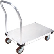ML932 Aluminum Platform 6" polyurethane24"W x 48"L