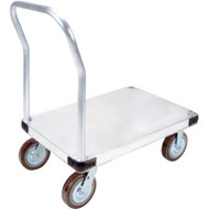 ML937 Aluminum Platform 8" polyurethane24"W x 36"L
