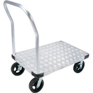ML929 Aluminum Platform 8" rubber24"W x 48"L