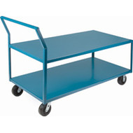ML102 HD Shelf Carts Low Profile30"Wx72"Dx41"H