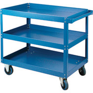 MN144 Shelf Carts 3 shelves 24"Wx36"Dx48"H
