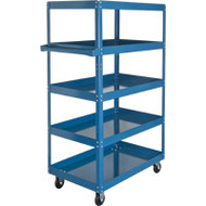 MN160 Shelf Carts 5 shelves 24"Wx48"Dx61"H